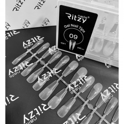 Ritzy Soft gel nail tips 09 Coffin 240 pcs