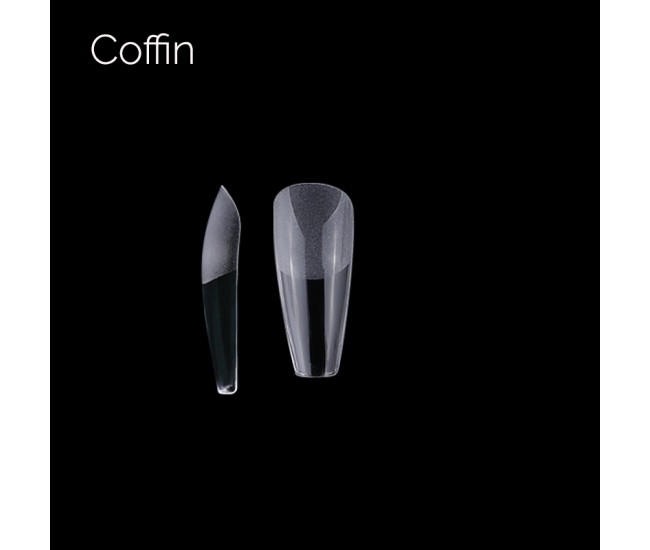 Coffin 1300083/мягкие гелевые типсы 240шт