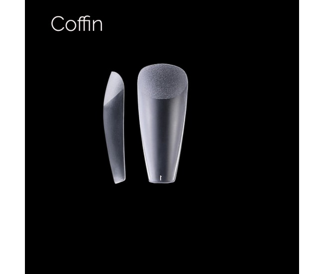 Coffin 1300081/мягкие гелевые типсы 240шт