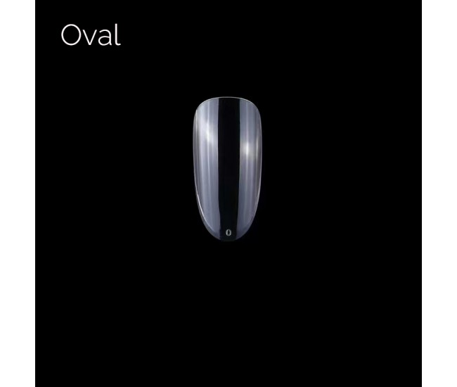 Oval 1300090/мягкие гелевые типсы 240шт