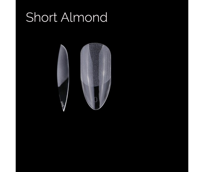 Short almond 1300093/мягкие гелевые типсы 240шт