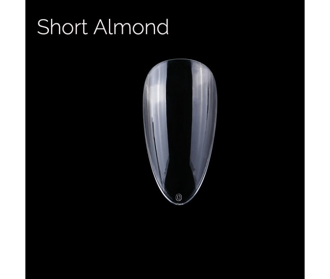 Short almond 1300092/soft gel nail tips 240pcs