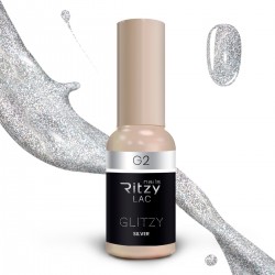 Ritzy Lac G2 Silver светоотражающий гель лак 9 мл