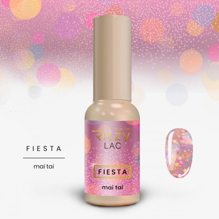 Ritzy Lac F6 Mai tai gel polish 9 ml