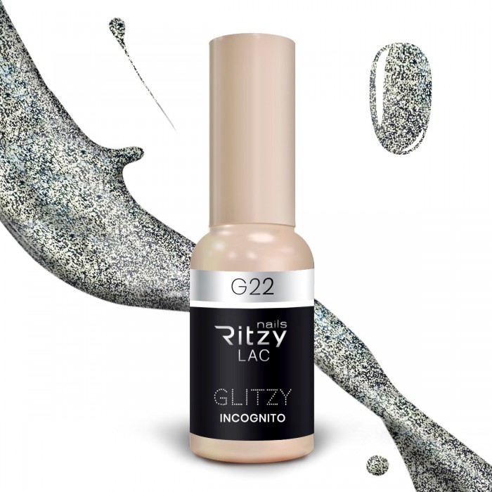 Ritzy Lac G22 Incognito reflective gel polish 9 ml