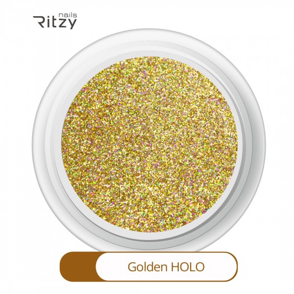 Ritzy Holo gold superfine блёстки