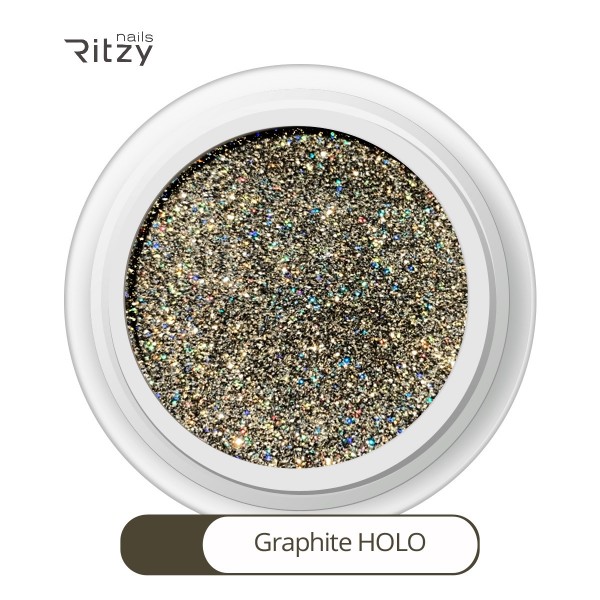 Ritzy Holo graphite superfine spīdumi