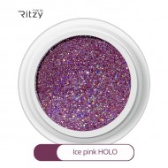 Ritzy Holo ice pink superfine spīdumi