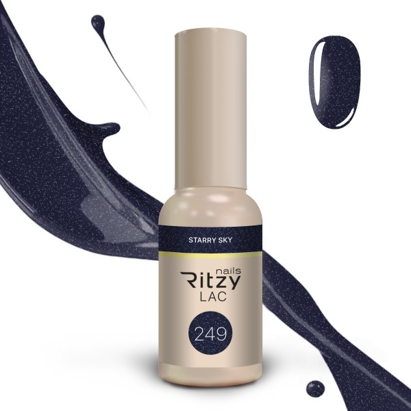 Ritzy Lac 249 Starry Sky gēla laka 9 ml