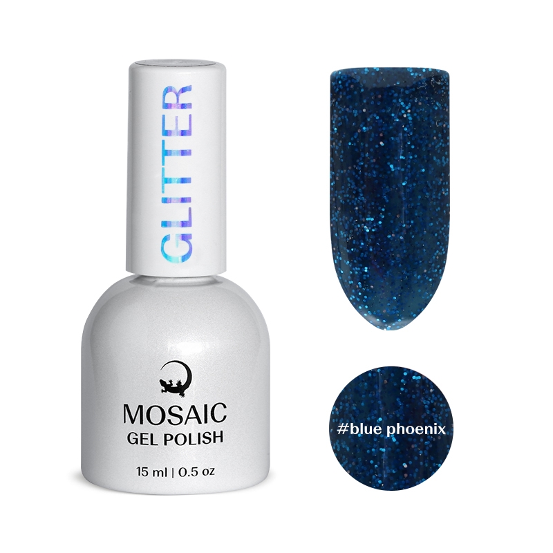 Mosaic Blue phoenix gel polish 15 ml