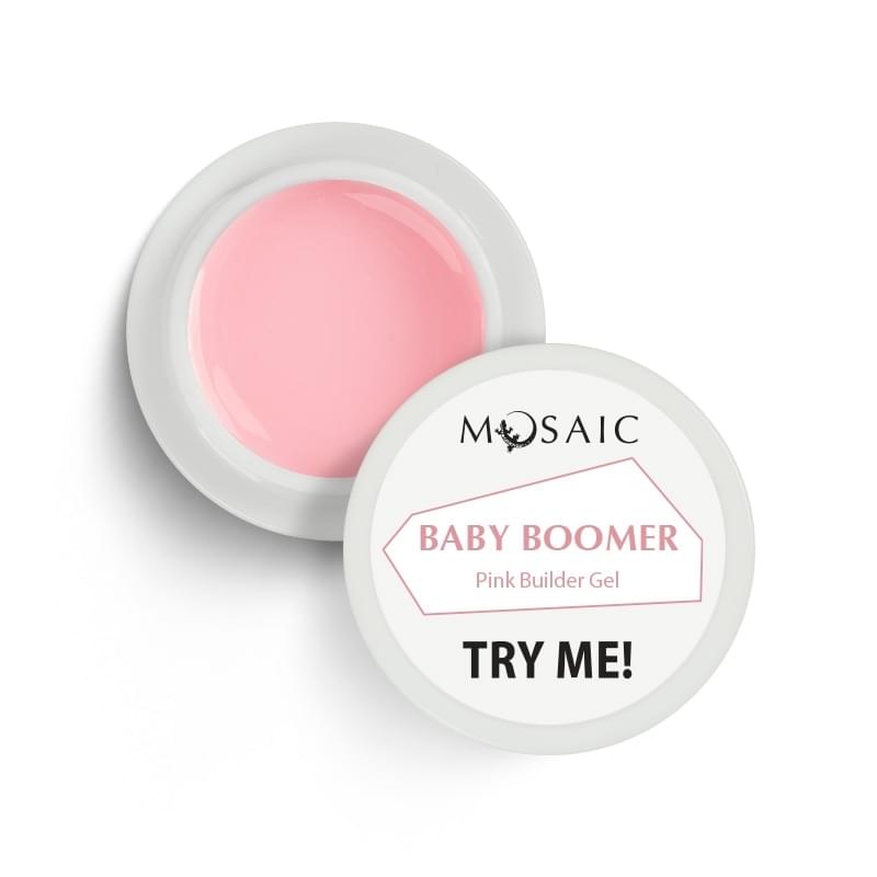 Mosaic Baby boomer cover pink bulder gel 5 ml Mosaic Baby boomer cover pink bulder gel 5 ml