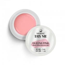 Mosaic Queens pink milky pink būvējošais gēls 5 ml