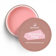 Mosaic Queens pink milky pink būvējošais gēls 100 ml