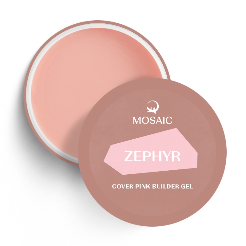 Mosaic Zephyr cover pink būvējošais gēls 100 ml Mosaic Zephyr cover pink būvējošais gēls 100 ml