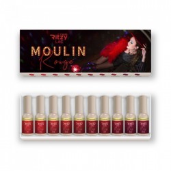 Ritzy lac gel polish collection Moulin rouge R1-R10