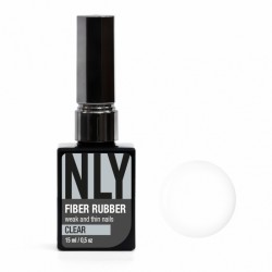 NLY Fiber Rubber Colour Gel Clear 15 ml