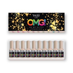 Ritzy lac reflective collection светоотражающая коллекция OMG гель лаки OMG 1-OMG 10