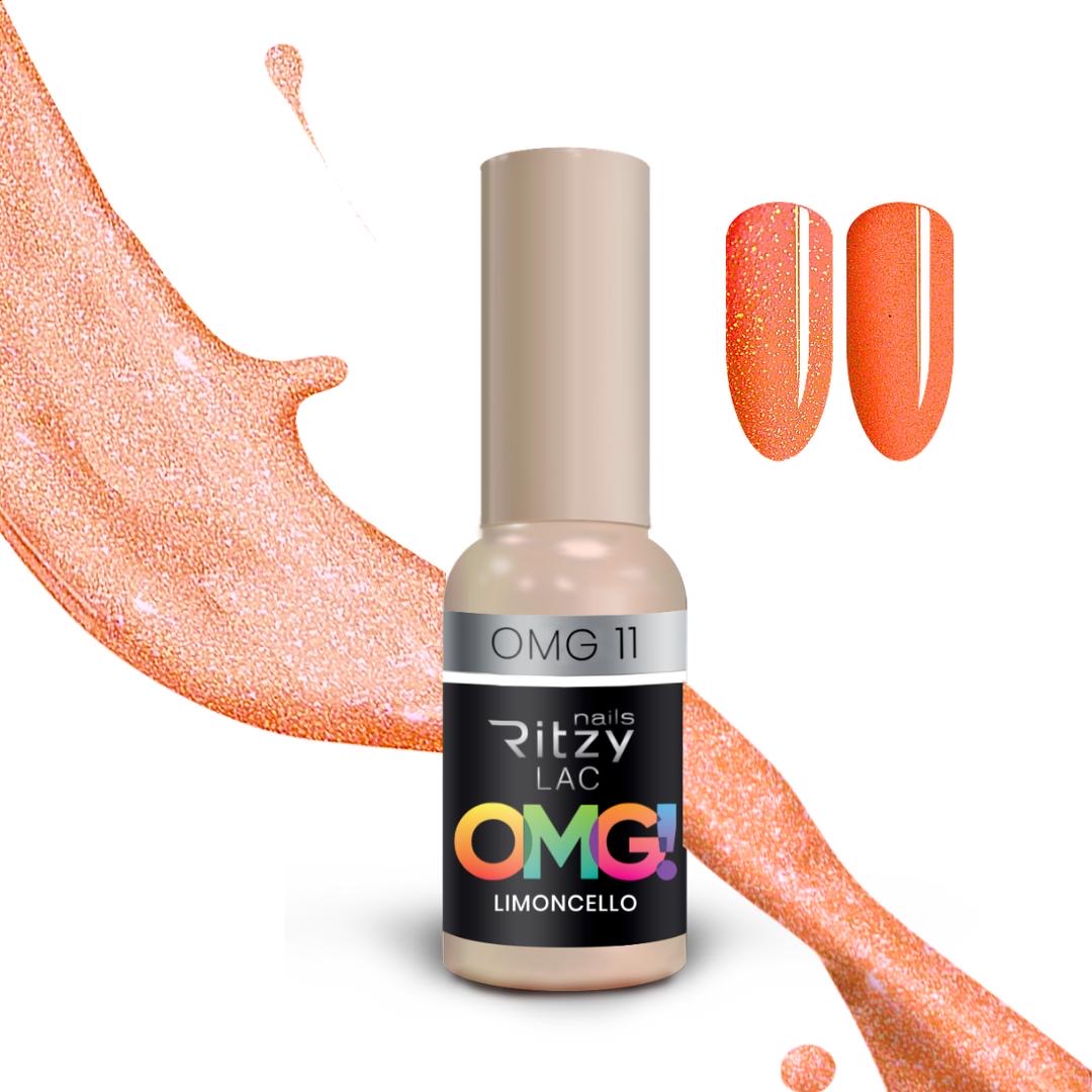 Ritzy Lac OMG11 LIMONCELLO atstarojoša gēllaka 9 ml