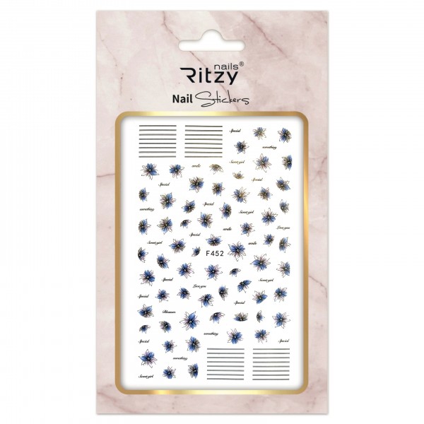 Ritzy TM/Nail art Stickers/F452