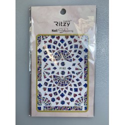 Ritzy TM/Nail art Stickers/F152