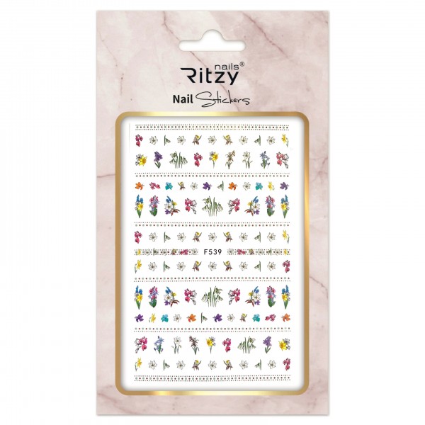 Ritzy TM/Nail art Stickers/F539