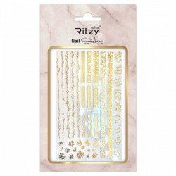 Ritzy TM/Nail art Stickers/F549 gold