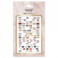 Ritzy TM/Nail art Stickers/F554