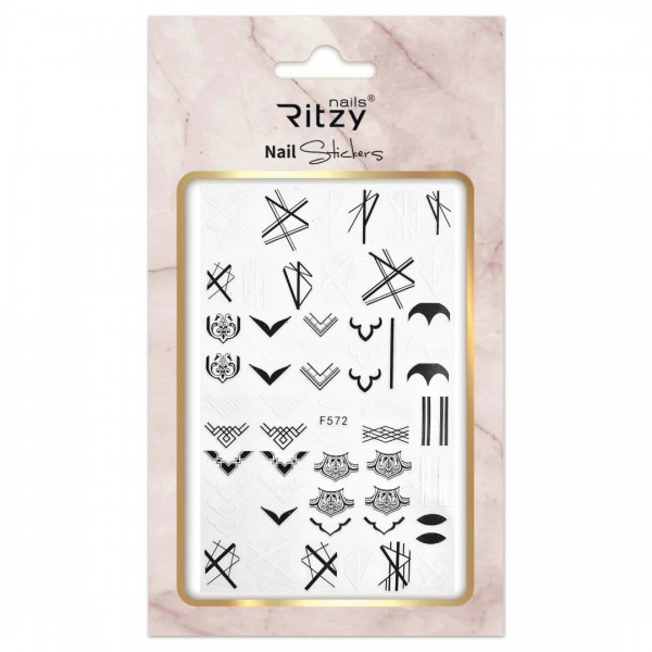 Ritzy TM/Nail art Stickers/F572