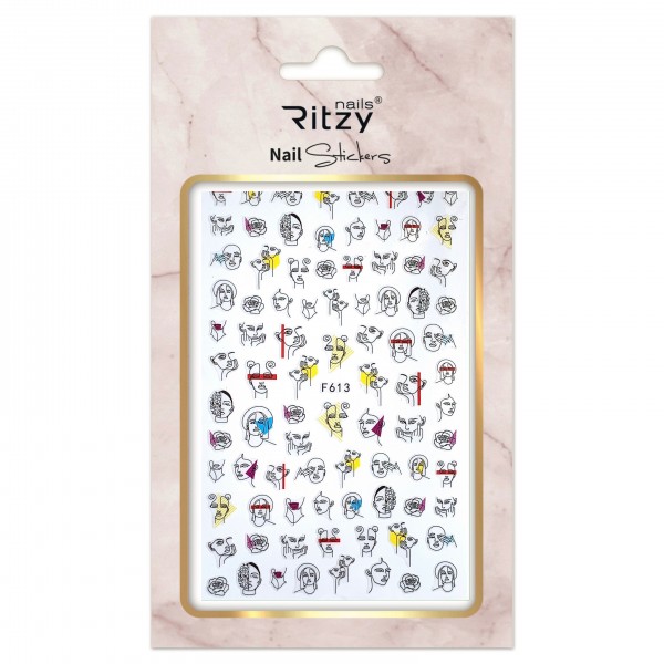 Ritzy TM/Nail art Stickers/F613