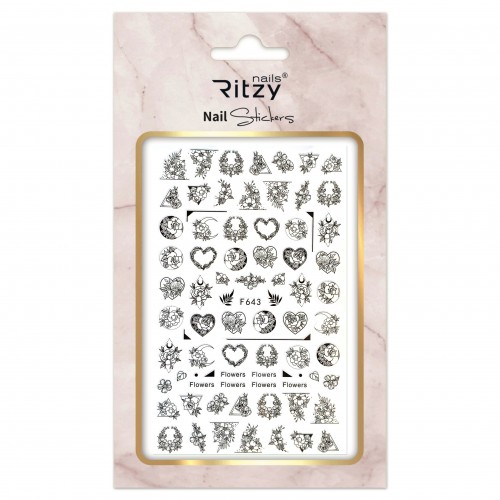 Ritzy TM/Nail art Stickers/F643