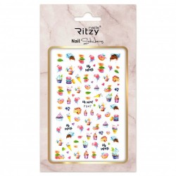 Ritzy TM/Nail art Stickers/F647