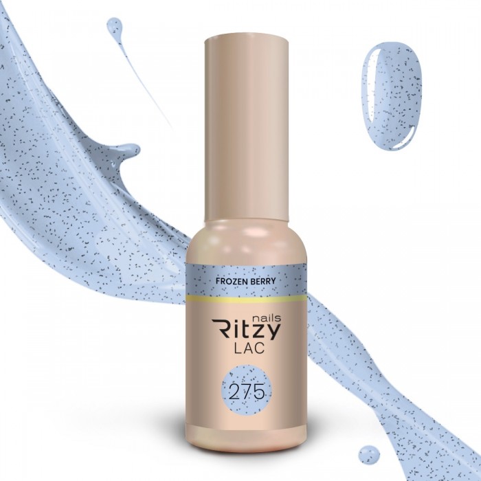 Ritzy Lac 275 Frozen berry gēla laka 9 ml