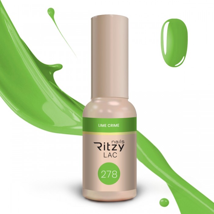 Ritzy Lac 278 Lime crime gēla laka 9 ml