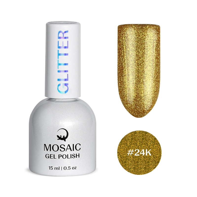 Mosaic #24K гель лак 15 мл