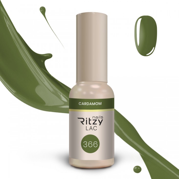 Ritzy Lac 366 Cardamom gel polish 9 ml