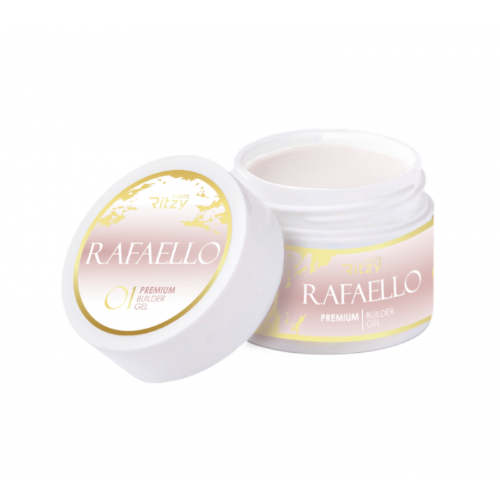 Ritzy Premium Rafaello 01 būvējošais gēls 15 ml Ritzy Premium Rafaello 01 būvējošais gēls 15 ml