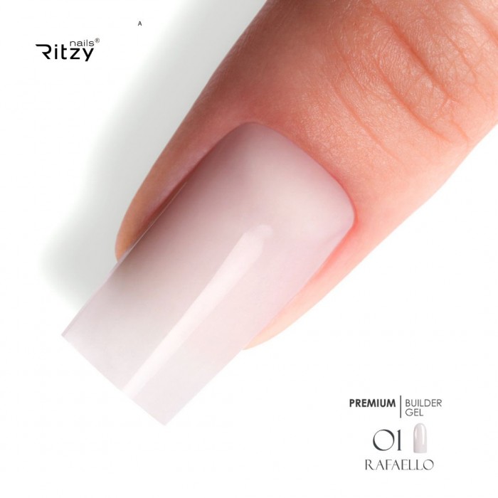 Ritzy Premium Rafaello 01 būvējošais gēls 15 ml Ritzy Premium Rafaello 01 būvējošais gēls 15 ml