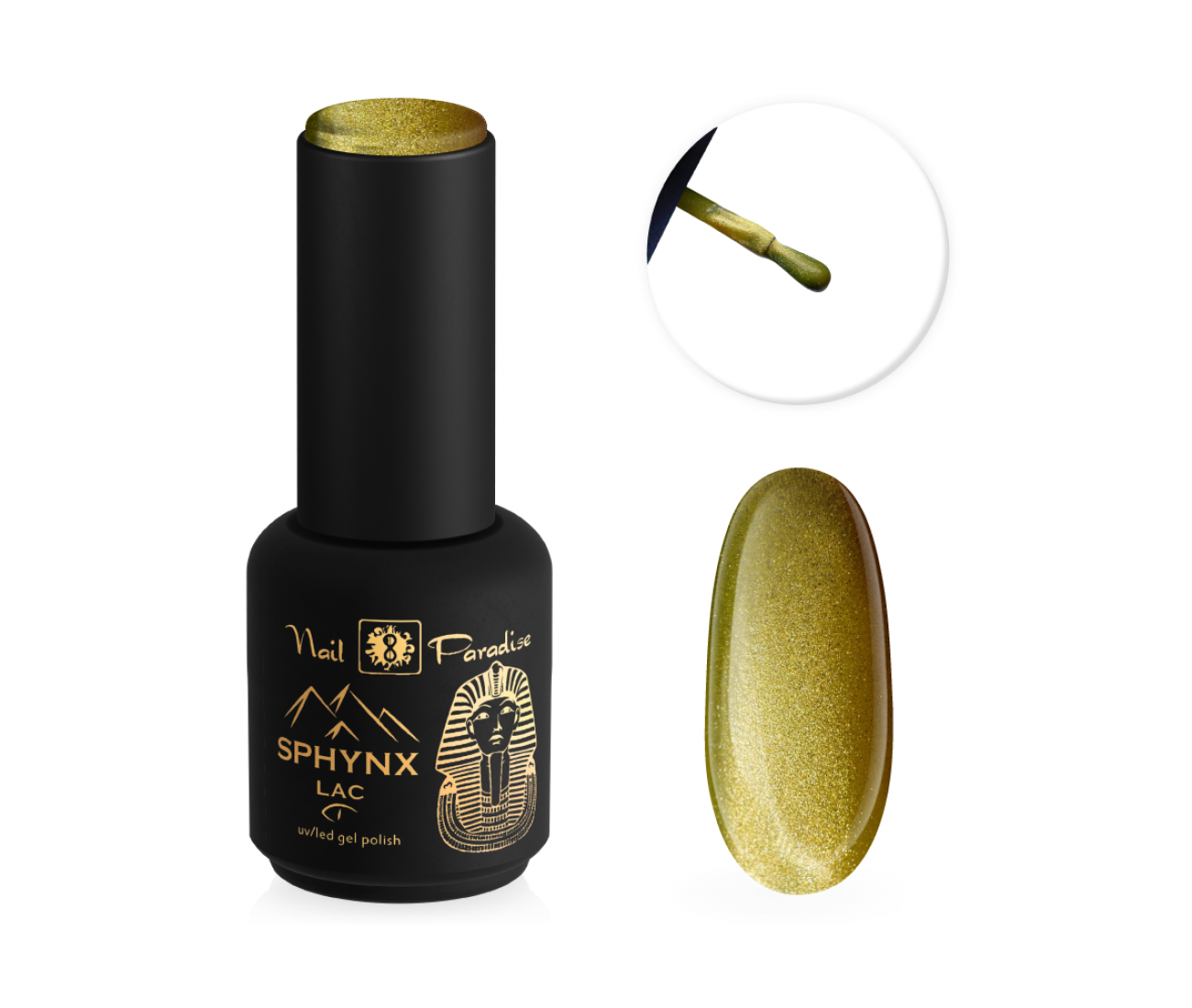 Sphynx lac 919006 Catwalk spell Cat eye gēla laka 10 ml Sphynx lac 919006 Catwalk spell Cat eye gēla laka 10 ml