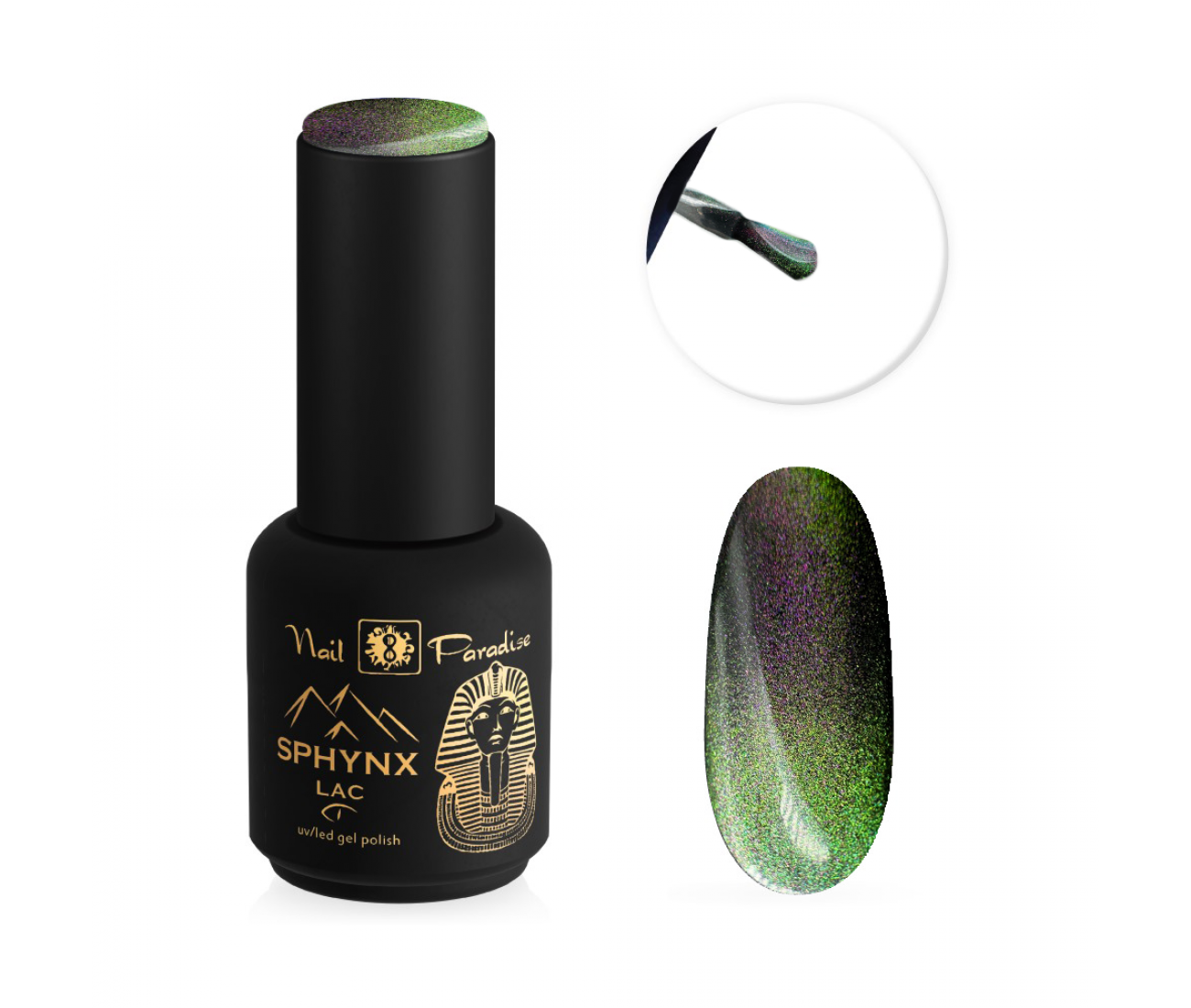 Sphynx lac 921001 Starlight drip Cat eye gel polish 10 ml Sphynx lac 921001 Starlight drip Cat eye gel polish 10 ml