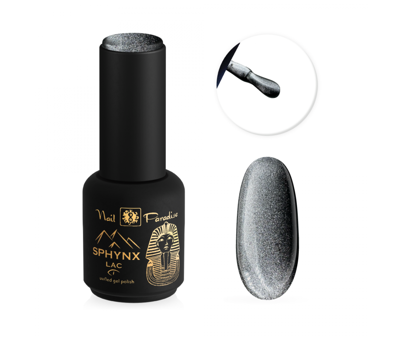 Sphynx lac 923001 Glass slipper Светоотражающий Cat eye гель лак 10 мл Sphynx lac 923001 Glass slipper Светоотражающий Cat eye гель лак 10 мл