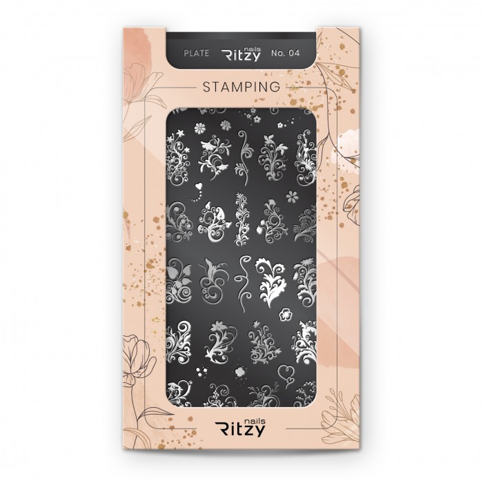 Ritzy 04 Stamping plate