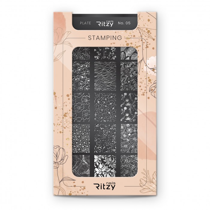 Ritzy 05 Stamping plate