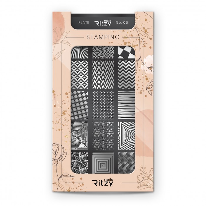 Ritzy 06 Stamping plate