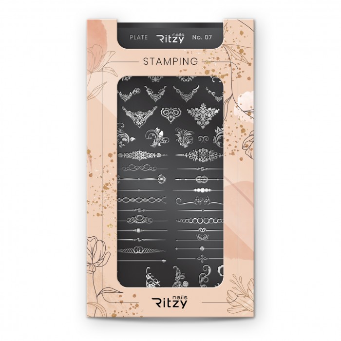 Ritzy 07 Stamping plate