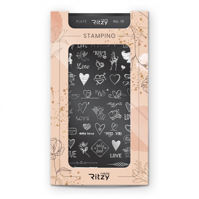 Ritzy 10 Stamping plate