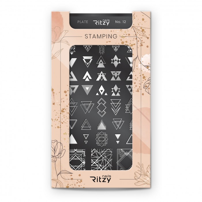 Ritzy 12 Stamping plate