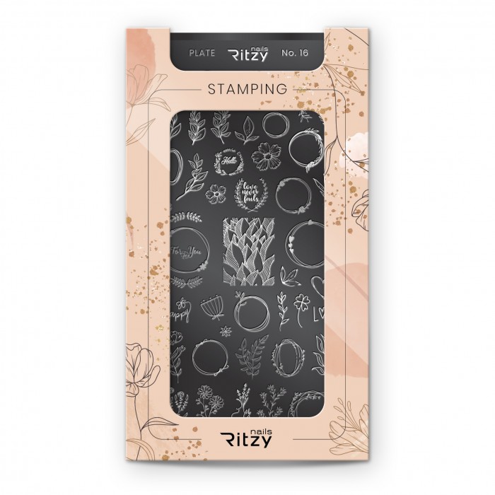 Ritzy 16 Stamping plate