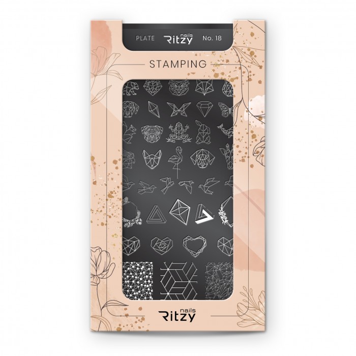 Ritzy 18 Stamping plate