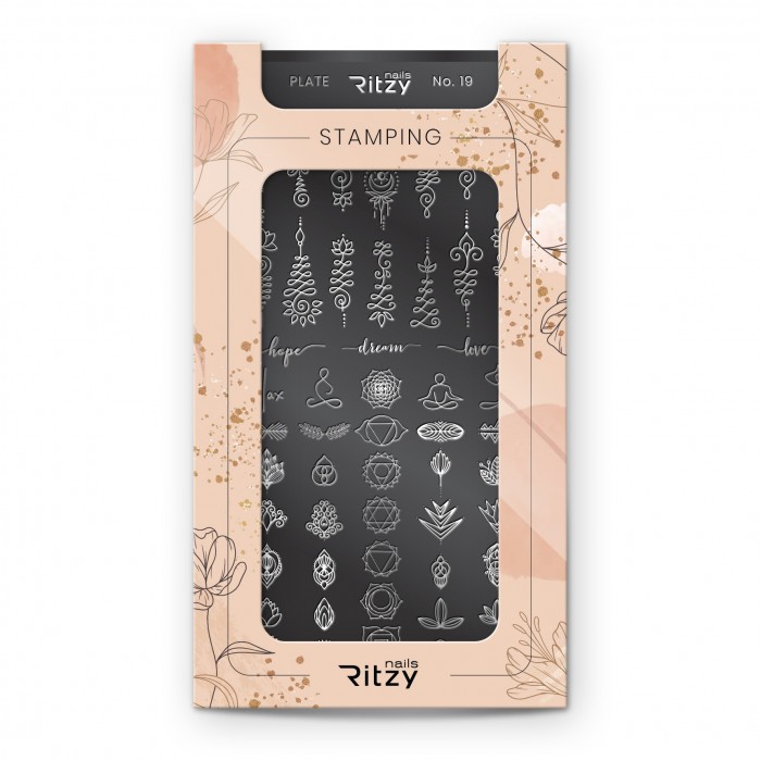 Ritzy 19 Stamping plate