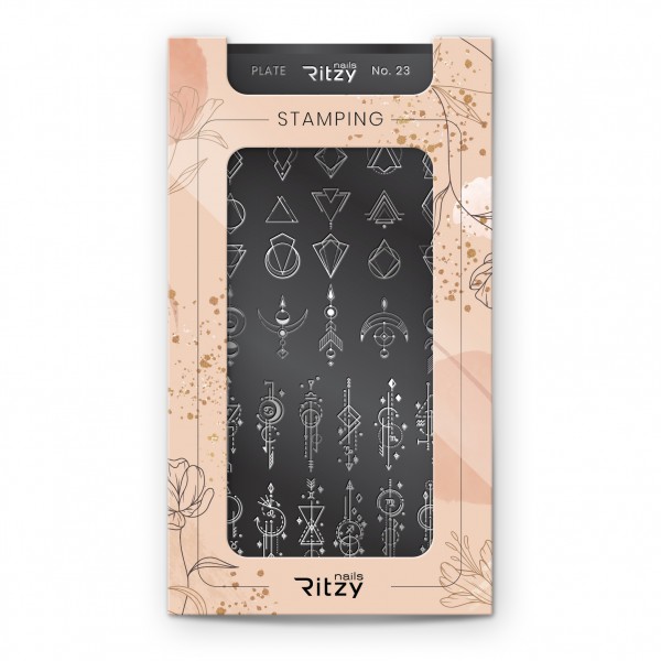 Ritzy 23 Stamping plate